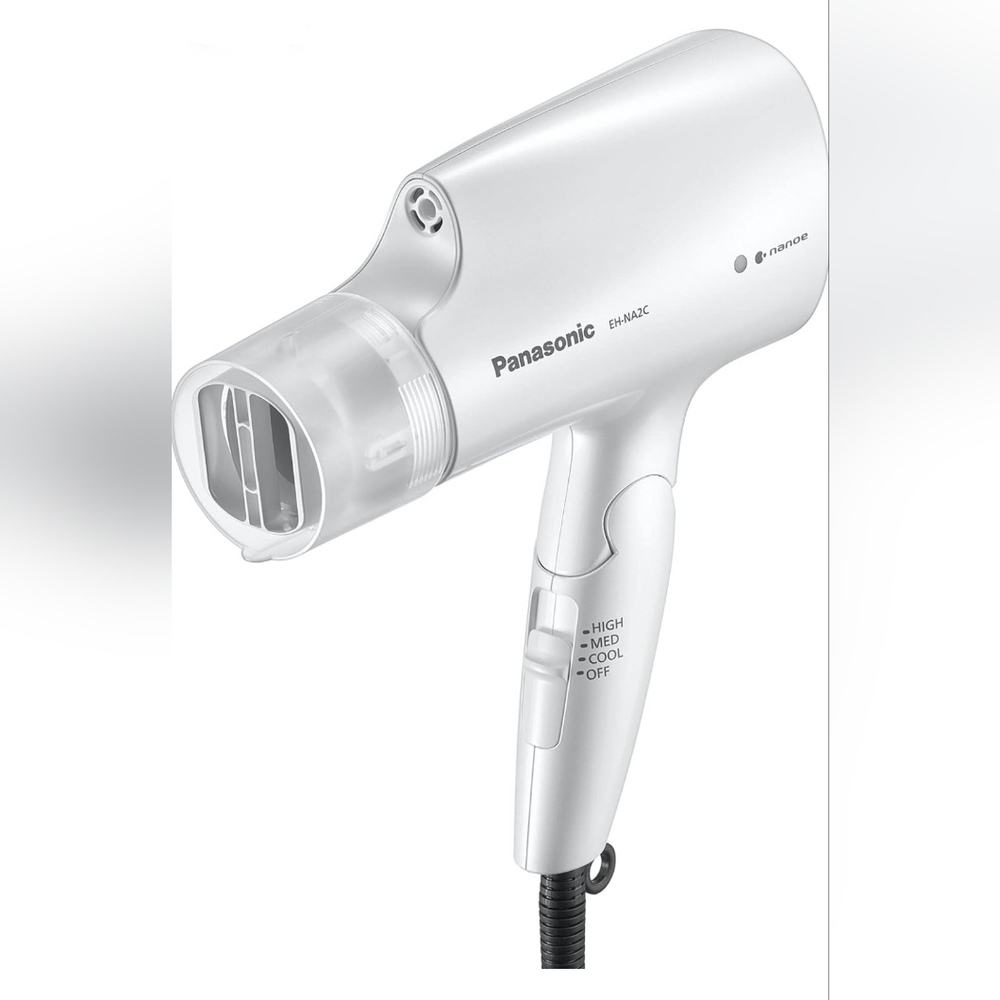 Panasonic EHNA2C Hydrating Nanoe Salon Travel Hair Dryer with Oscillating Quick